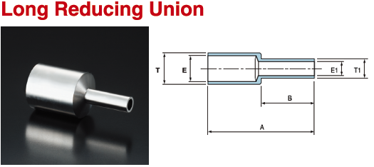 PRIMET Products TBW fittings Long Reducing Union